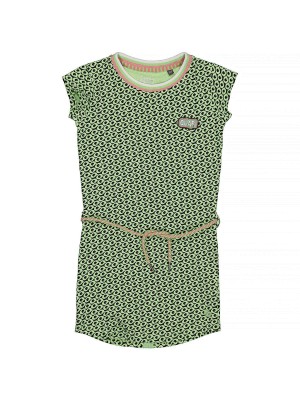 Quapi Ki Maaike Dress green summer | Freewear
