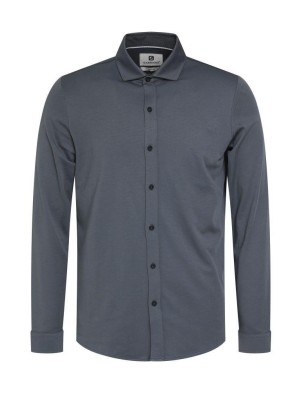 Gabbiano Premium Shirt steel blue | Freewear Premium Shirt - www.freewear.nl - Freewear