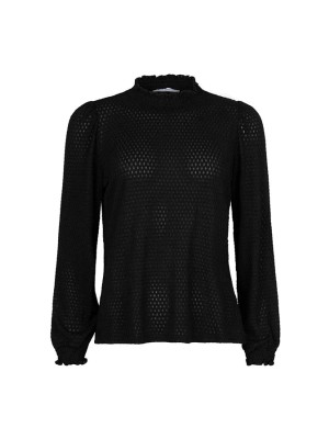 Lofty Manner Top Vicky black | Freewear Top Vicky - www.freewear.nl - Freewear