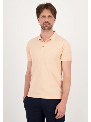 Gabbiano Polo shirt soft peach | Freewear Polo shirt - www.freewear.nl - Freewear
