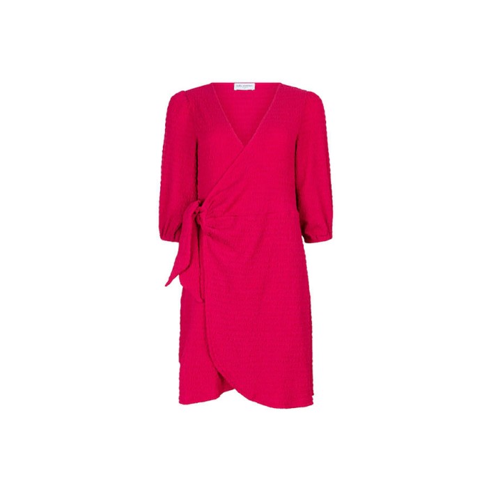 Lofty Manner Dress Danna cherry pink | Freewear Dress Danna - www.freewear.nl - Freewear