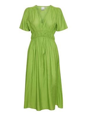ICHI IHQUILLA DRESS Greenery | Freewear