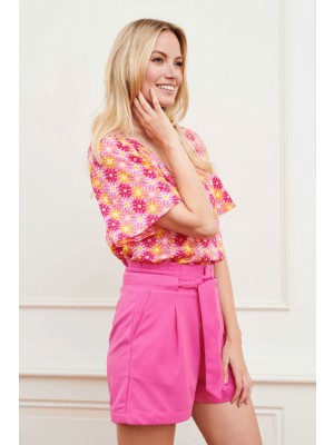 Lofty Manner Short Briana pink | Freewear Short Briana - www.freewear.nl - Freewear