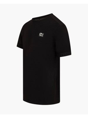 Cruyff Ki Quartz Poly Tee black | Freewear Ki Quartz Poly Tee - www.freewear.nl - Freewear