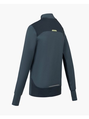 Cruyff Ki Ametrine 1/4 zip top dark slate | Freewear Ki Ametrine 1/4 zip top - www.freewear.nl - Freewear