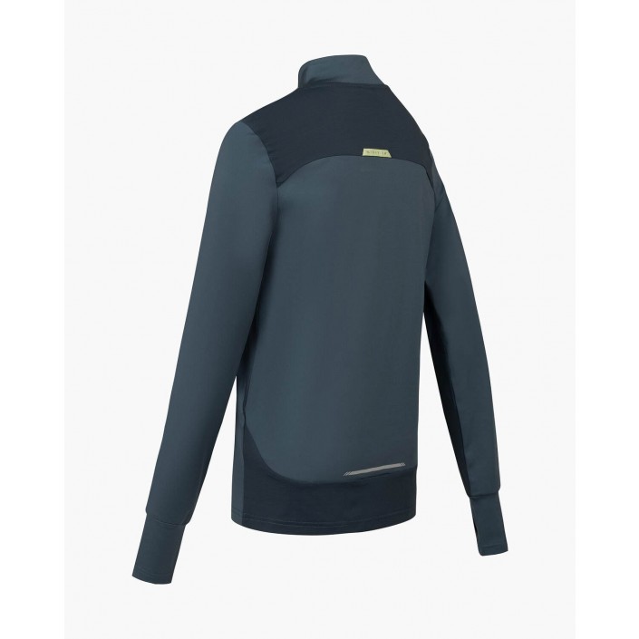 Cruyff Ki Ametrine 1/4 zip top dark slate | Freewear Ki Ametrine 1/4 zip top - www.freewear.nl - Freewear