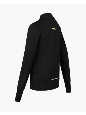 Cruyff Ki Ametrine 1/4 zip top black | Freewear Ki Ametrine 1/4 zip top - www.freewear.nl - Freewear