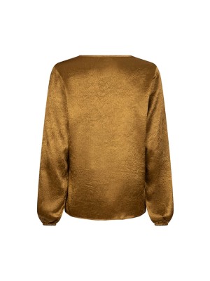 Lofty Manner Blouse Agnes green | Freewear Blouse Agnes - www.freewear.nl - Freewear