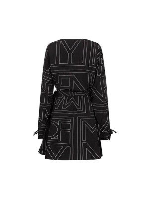 Lofty Manner Dress Willow lofty line print | Freewear Dress Willow - www.freewear.nl - Freewear