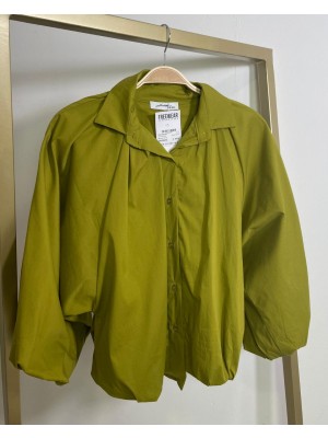 Ambika Blouse uni lm groen | Freewear Blouse uni lm - www.freewear.nl - Freewear