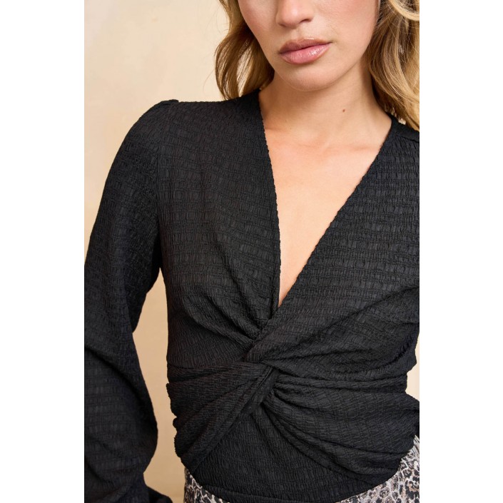 Lofty Manner Top Vera black | Freewear Top Vera - www.freewear.nl - Freewear