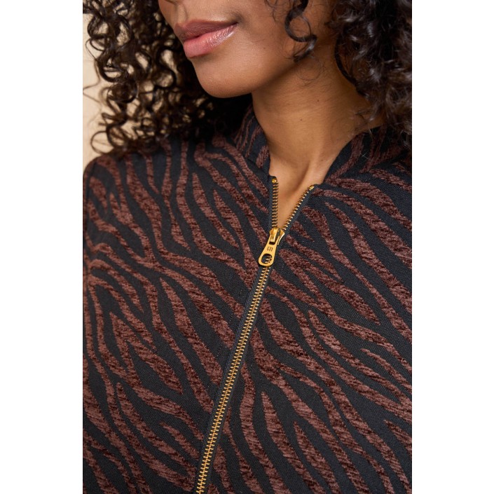 Lofty Manner Jacket Loisa brown | Freewear Jacket Loisa - www.freewear.nl - Freewear