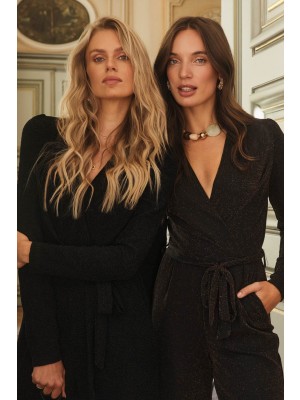 Lofty Manner Jumpsuit Mavis brown | Freewear Jumpsuit Mavis - www.freewear.nl - Freewear