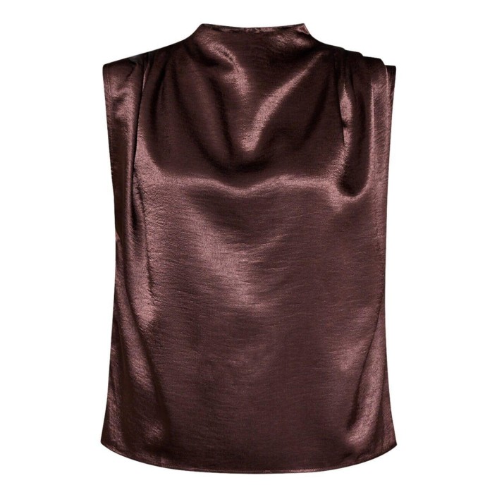 Sisters Point Guto Sl 1 Top chocolate | Freewear Guto Sl 1 Top - www.freewear.nl - Freewear