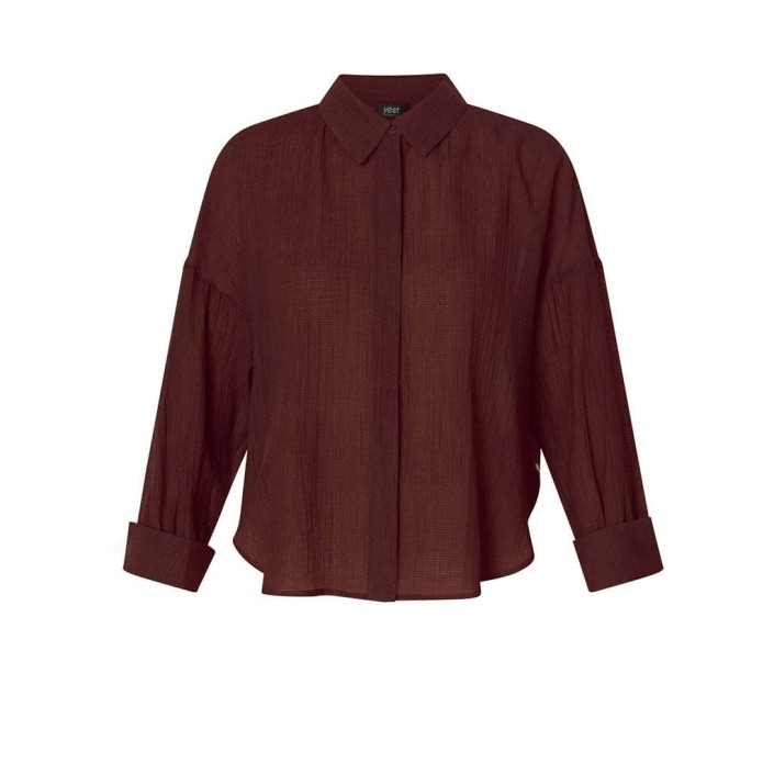 Yest Coralie Blouse Port | Freewear Coralie Blouse - www.freewear.nl - Freewear