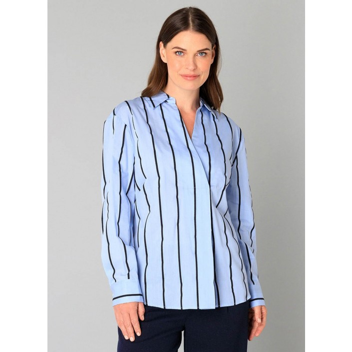 Yest Belinda Blouse Soft Blue | Freewear Belinda Blouse - www.freewear.nl - Freewear
