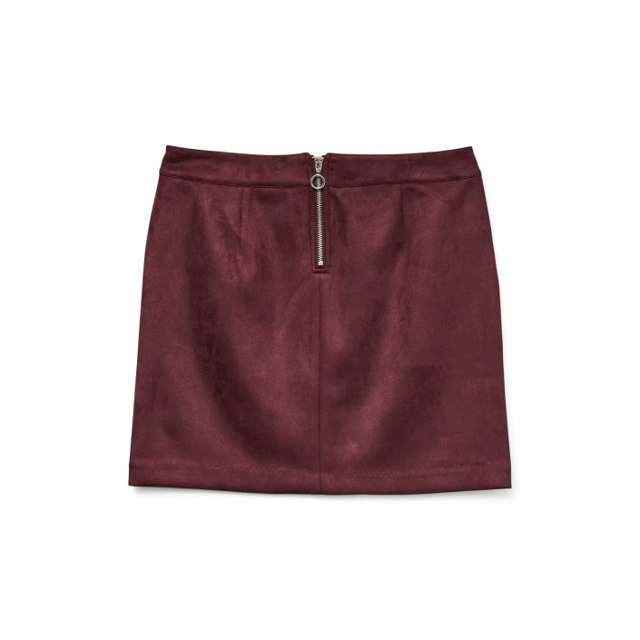 Vero Moda VMDONNA DINA FAUX SUEDE SHORT SKIRT: Winetasting | Freewear VMDONNA DINA FAUX SUEDE SHORT SKIRT: - www.freewear.nl - Freewear