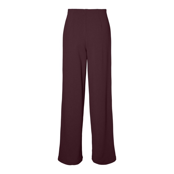 Vero Moda VMBECKY HW WIDE PULL ON PANT NOOS Winetasting | Freewear VMBECKY HW WIDE PULL ON PANT NOOS - www.freewear.nl - Freewear