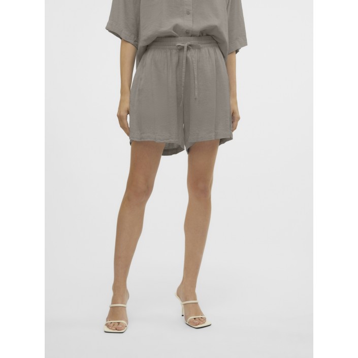 Vero Moda VMLINN SHORTS WVN NOOS Moon Rock/MELANGE | Freewear VMLINN SHORTS WVN NOOS - www.freewear.nl - Freewear