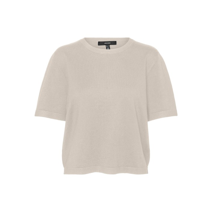 Vero Moda VMSILJE 2/4 O-NCK OVERSIZE PULL GA : Moonbeam | Freewear VMSILJE 2/4 O-NCK OVERSIZE PULL GA : - www.freewear.nl - Freewear