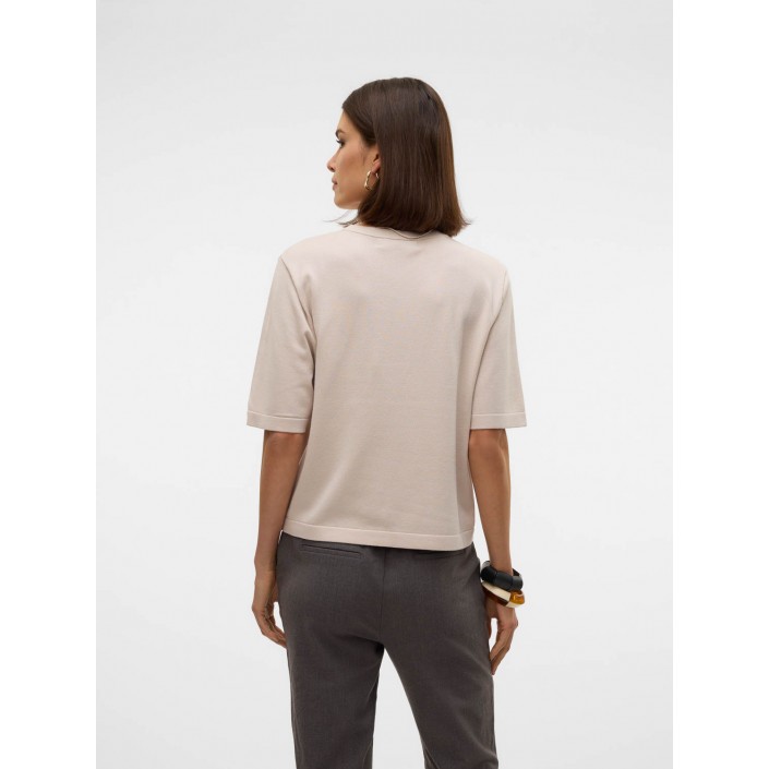Vero Moda VMSILJE 2/4 O-NCK OVERSIZE PULL GA : Moonbeam | Freewear VMSILJE 2/4 O-NCK OVERSIZE PULL GA : - www.freewear.nl - Freewear
