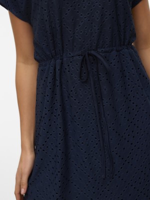 Vero Moda VMTASSA SS SHORT DRESS JRS NOOS Navy Blazer | Freewear VMTASSA SS SHORT DRESS JRS NOOS - www.freewear.nl - Freewear
