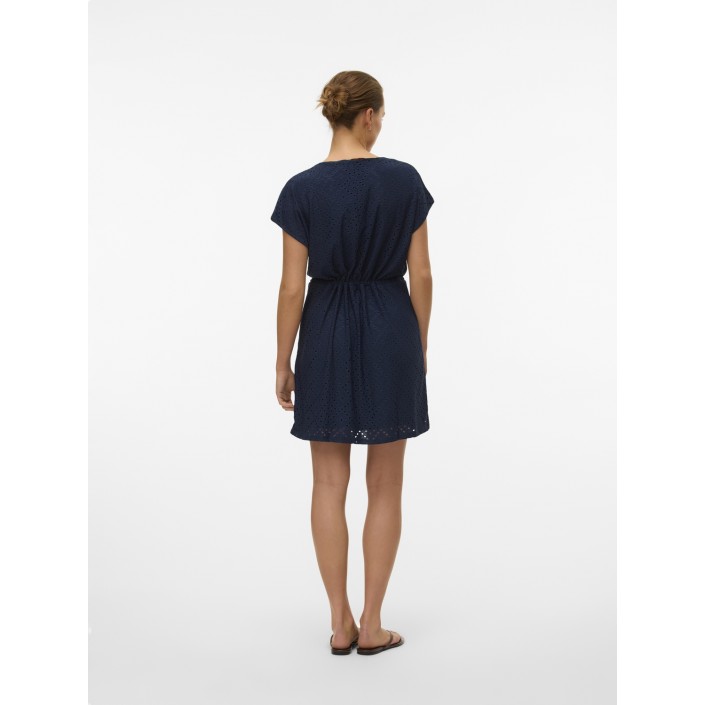 Vero Moda VMTASSA SS SHORT DRESS JRS NOOS Navy Blazer | Freewear VMTASSA SS SHORT DRESS JRS NOOS - www.freewear.nl - Freewear