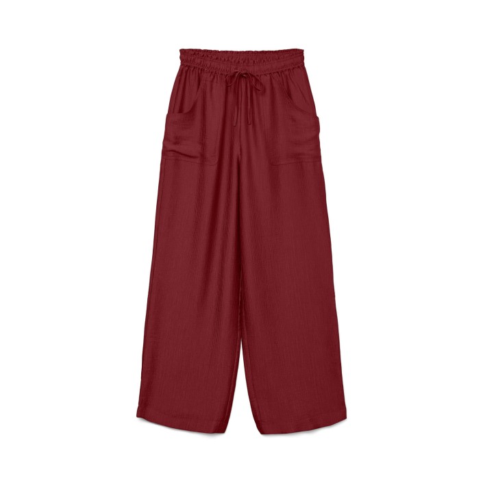 Vero Moda VMTOMA HW STRAIGHT PANTS WVN Syrah | Freewear VMTOMA HW STRAIGHT PANTS WVN - www.freewear.nl - Freewear