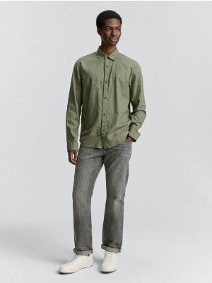 Tom Tailor relaxed cotton linen shirt 10905 | Freewear relaxed cotton linen shirt - www.freewear.nl - Freewear