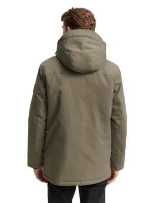 Tom Tailor Fieldjacket with hood olive green | Freewear Fieldjacket with hood - www.freewear.nl - Freewear