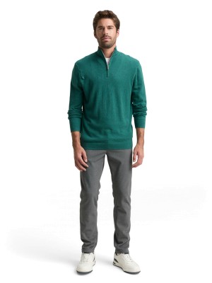 Tom Tailor Cotton Knitted Troyer 38681 | Freewear Cotton Knitted Troyer - www.freewear.nl - Freewear