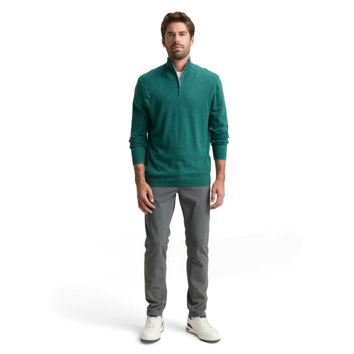 Tom Tailor Cotton Knitted Troyer 38681 | Freewear Cotton Knitted Troyer - www.freewear.nl - Freewear