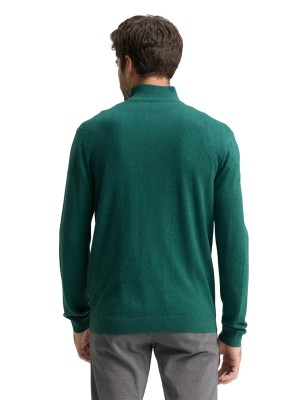 Tom Tailor Cotton Knitted Troyer 38681 | Freewear Cotton Knitted Troyer - www.freewear.nl - Freewear