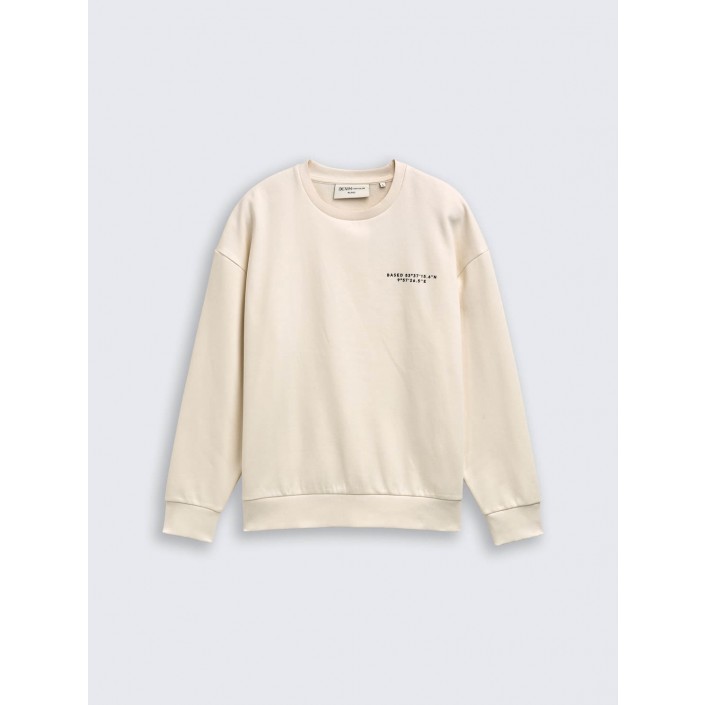 Tom Tailor Printed Sweatshirt 12906 | Freewear Printed Sweatshirt - www.freewear.nl - Freewear