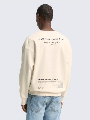 Tom Tailor Printed Sweatshirt 12906 | Freewear Printed Sweatshirt - www.freewear.nl - Freewear