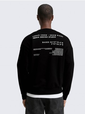 Tom Tailor Printed Sweatshirt 29999 | Freewear Printed Sweatshirt - www.freewear.nl - Freewear