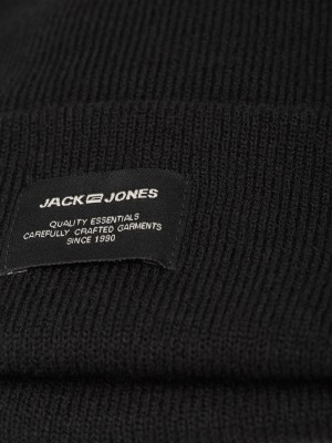 JACK&JONES ORIGINALS JACDNA BEANIE NOOS Black | Freewear JACDNA BEANIE NOOS - www.freewear.nl - Freewear