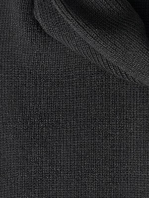 JACK&JONES ORIGINALS JACDNA KNIT SCARF NOOS Black | Freewear JACDNA KNIT SCARF NOOS - www.freewear.nl - Freewear