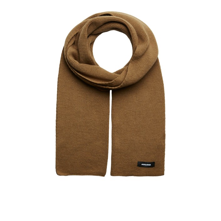 JACK&JONES ORIGINALS JACDNA KNIT SCARF NOOS Rubber | Freewear JACDNA KNIT SCARF NOOS - www.freewear.nl - Freewear
