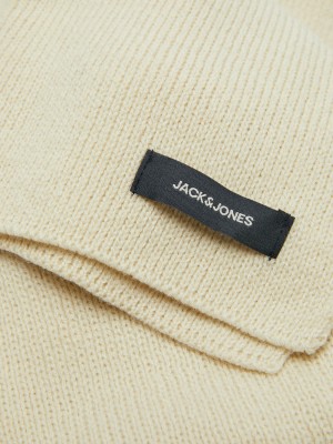 JACK&JONES ORIGINALS JACDNA KNIT SCARF NOOS Turtledove | Freewear JACDNA KNIT SCARF NOOS - www.freewear.nl - Freewear