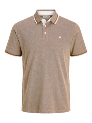 Jack & Jones:JACK&JONES ESSENTIALS JJEPAULOS POLO SS NOOS Curry/PLAY | Freewear JJEPAULOS POLO SS NOOS - www.freewear.nl - Freewear