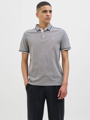 Jack & Jones:JACK&JONES ESSENTIALS JJEPAULOS POLO SS NOOS Ultimate Grey/PLAY | Freewear JJEPAULOS POLO SS NOOS - www.freewear.nl - Freewear
