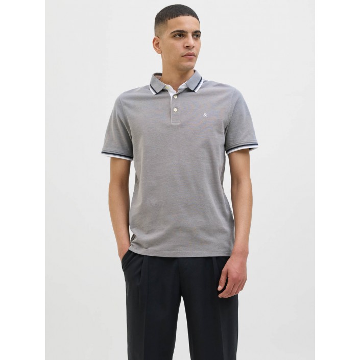 Jack & Jones:JACK&JONES ESSENTIALS JJEPAULOS POLO SS NOOS Ultimate Grey/PLAY | Freewear JJEPAULOS POLO SS NOOS - www.freewear.nl - Freewear