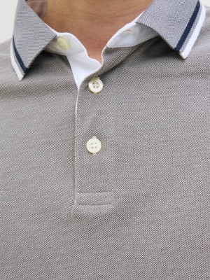 Jack & Jones:JACK&JONES ESSENTIALS JJEPAULOS POLO SS NOOS Ultimate Grey/PLAY | Freewear JJEPAULOS POLO SS NOOS - www.freewear.nl - Freewear