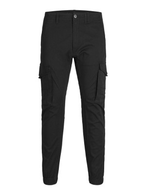 JACK&JONES ORIGINALS JPSTPAUL JJFLAKE CARGO NOOS Black | Freewear JPSTPAUL JJFLAKE CARGO NOOS - www.freewear.nl - Freewear