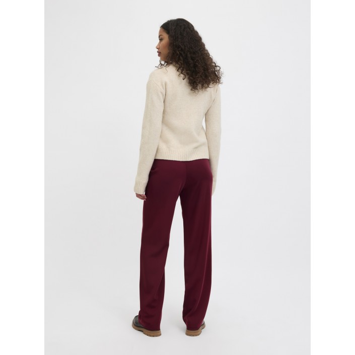JACK&JONES ORIGINALS JXPOPPY REGULAR HW PANT NOOS Cabernet | Freewear JXPOPPY REGULAR HW PANT NOOS - www.freewear.nl - Freewear