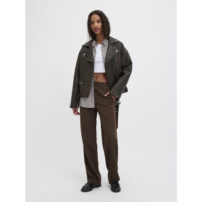 JACK&JONES ORIGINALS JXPOPPY REGULAR HW PANT NOOS Bracken | Freewear JXPOPPY REGULAR HW PANT NOOS - www.freewear.nl - Freewear
