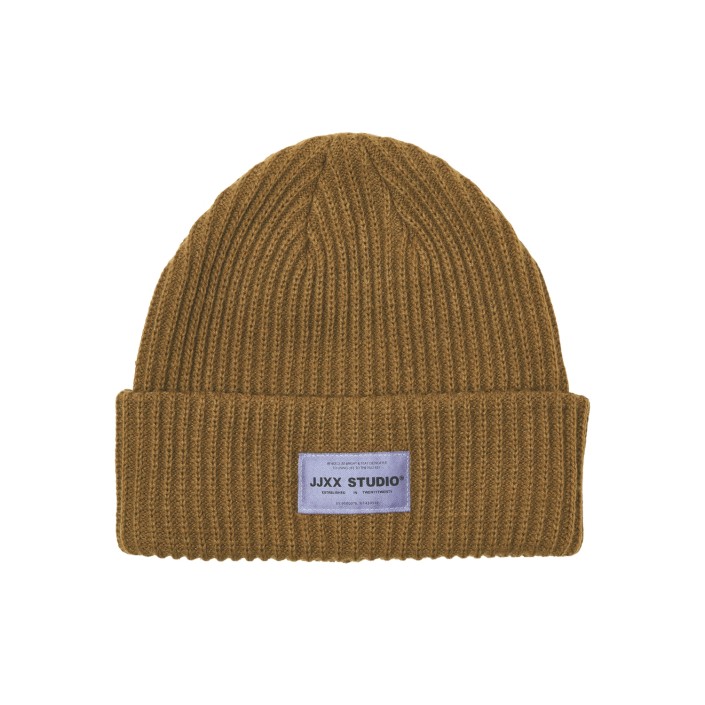 JACK&JONES ORIGINALS JXOTHELIA KNIT BEANIE ACC SN Rubber | Freewear JXOTHELIA KNIT BEANIE ACC SN - www.freewear.nl - Freewear