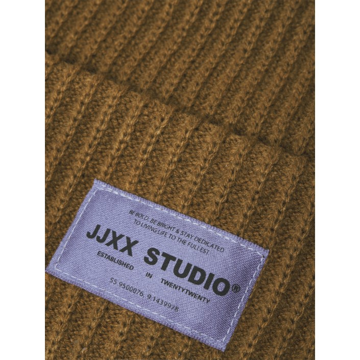 JACK&JONES ORIGINALS JXOTHELIA KNIT BEANIE ACC SN Rubber | Freewear JXOTHELIA KNIT BEANIE ACC SN - www.freewear.nl - Freewear