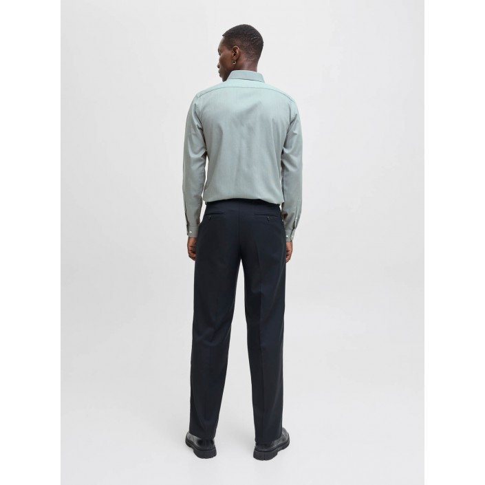Jack & Jones:JACK&JONES ESSENTIALS JPRBLAPARKER SHIRT L/S NOOS Goblin Blue/SLIM FIT | Freewear JPRBLAPARKER SHIRT L/S NOOS - www.freewear.nl - Freewear